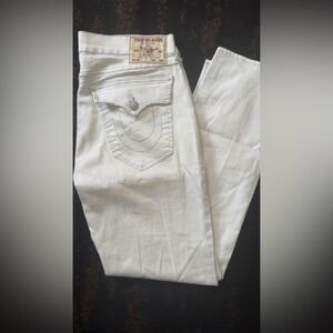 White true religion jeans
